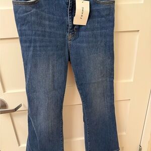 Frame Denim Women's Classic Blue Flare Jeans